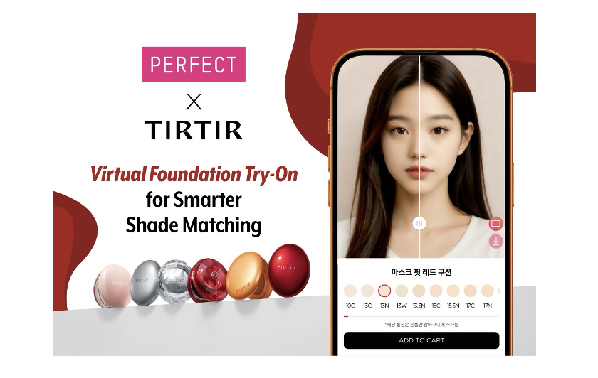 TIRTIR Elevates Beauty Retail with Perfect Corp.’s AI Shade Matching and AR Virtual Try-On Solutions